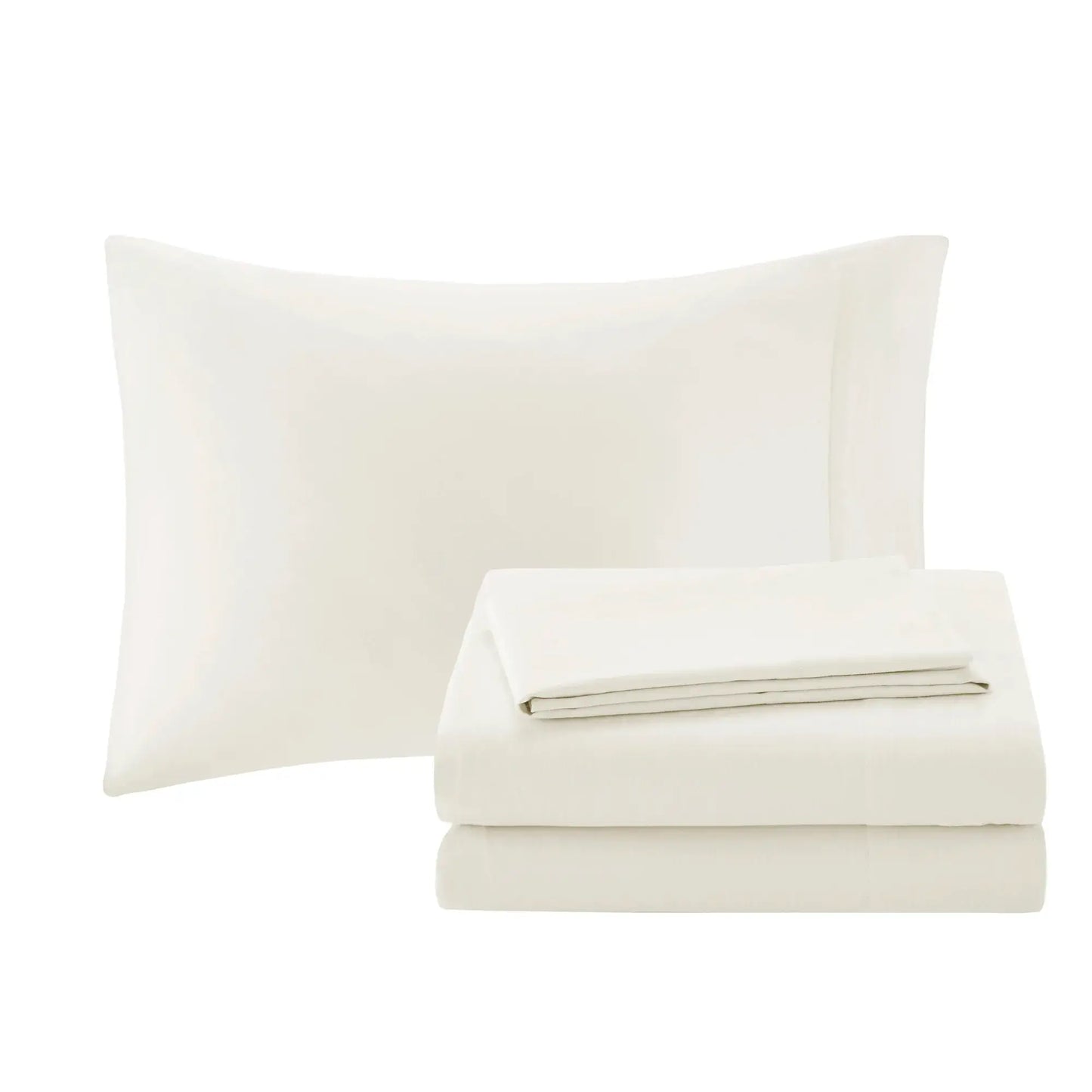 Teal Cotton King Comforter Set with Cotton Bed Sheets 12 Pieces