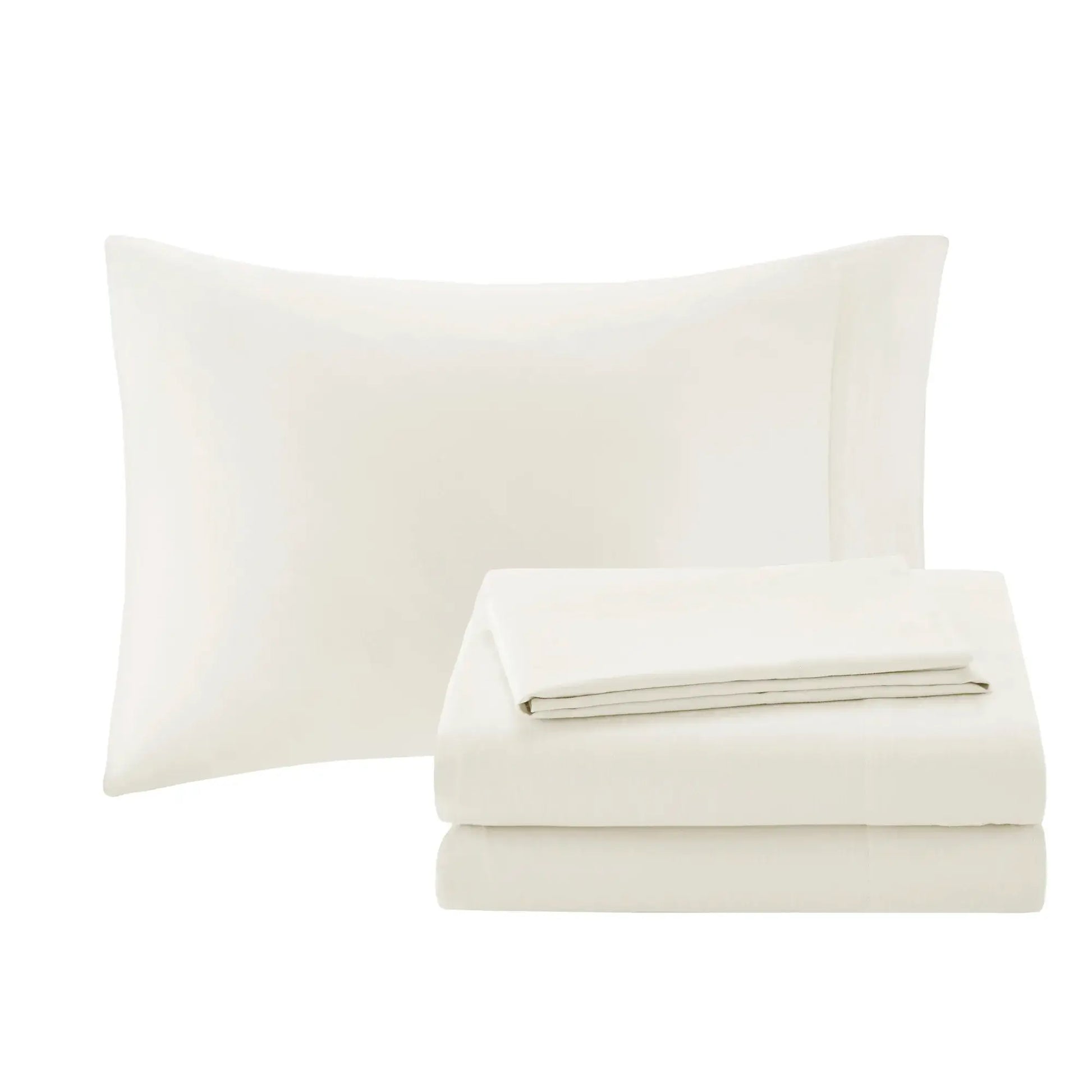 Teal Cotton King Comforter Set with Cotton Bed Sheets 12 Pieces